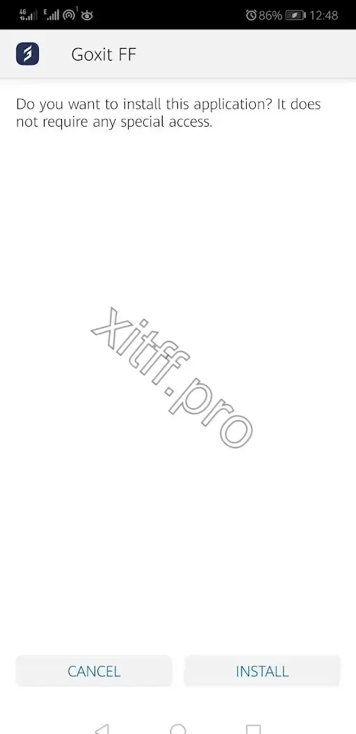 Screenshot of Xit FF Max Sensitivity Tool